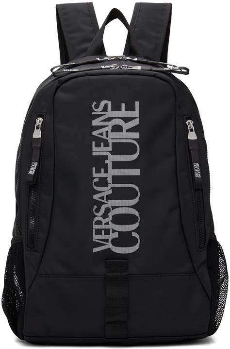 Versace Ee1vsbbz7 E899 Black Backpack for sale online 